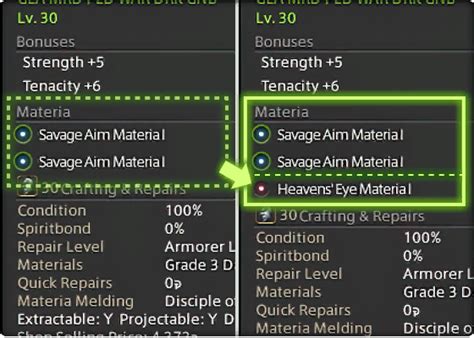 Advanced Materia Melding .